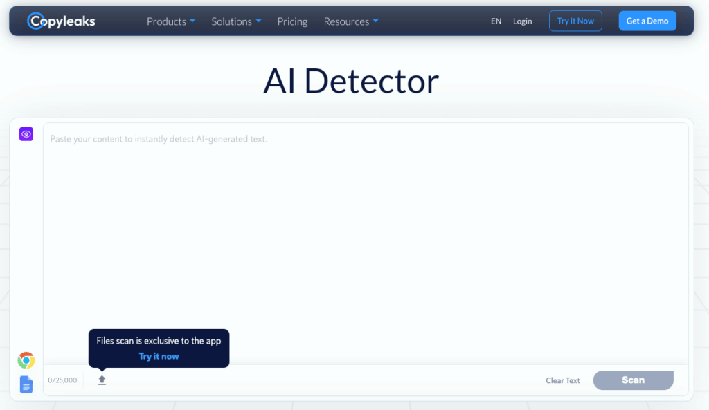Setup and Onboarding Process for Copyleaks AI Detector