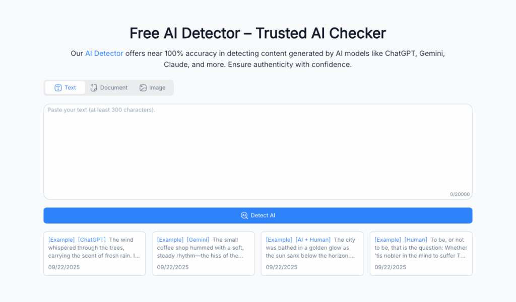 Tool 1 - NoteGPT: How Accurate Is This Popular AI Detection Tool?