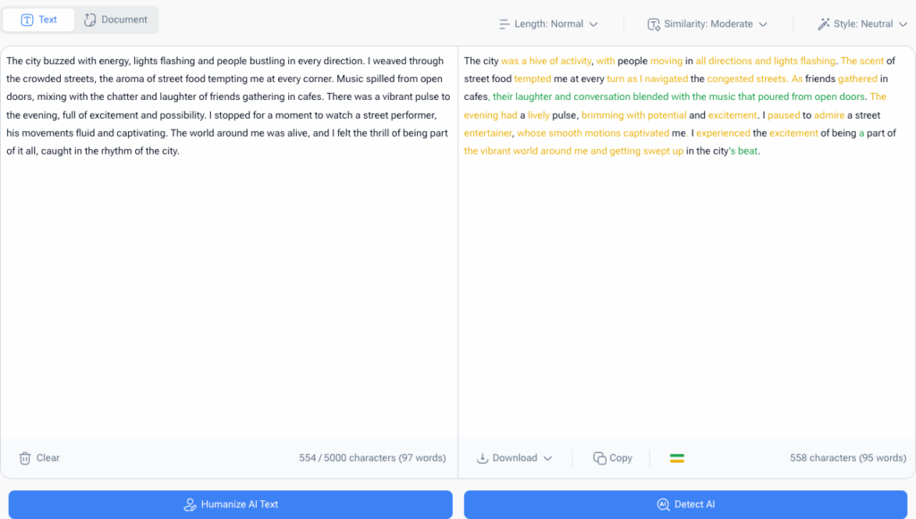 Tool 1: AI Detector – Intuitive Assistant for How to Reword a Sentence (2025)