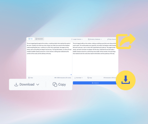 Step 3: Copy or Download the Rewritten Text