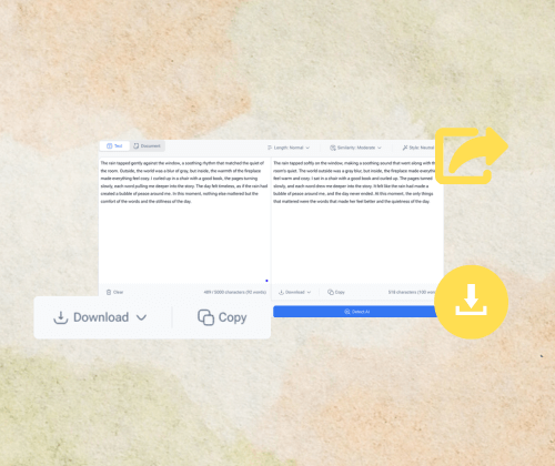 Step 3: Copy or Download the Rewritten Text