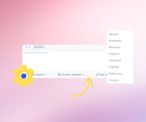 Step 2: Adjust Your Rewriting Style