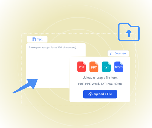 Step 1: Upload or Paste Your Content